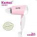 Kemei KM-6831 Professional Foldable Hair Dryer – 1600W